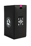alveus Envelope Giftbox Geschenkbox Tester-Box entwickelt designed und als Serienprodukt realisiert von LangeArchitekten aus schwarzer Pappe und weißem UV-Lack geschlossen mit 12 bunten alveus Elements-Teebeuteln